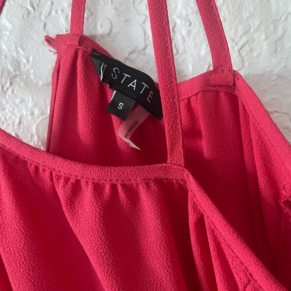 NWT - 1.STATE Romper - S Red/Orange - Picture 7 of 7